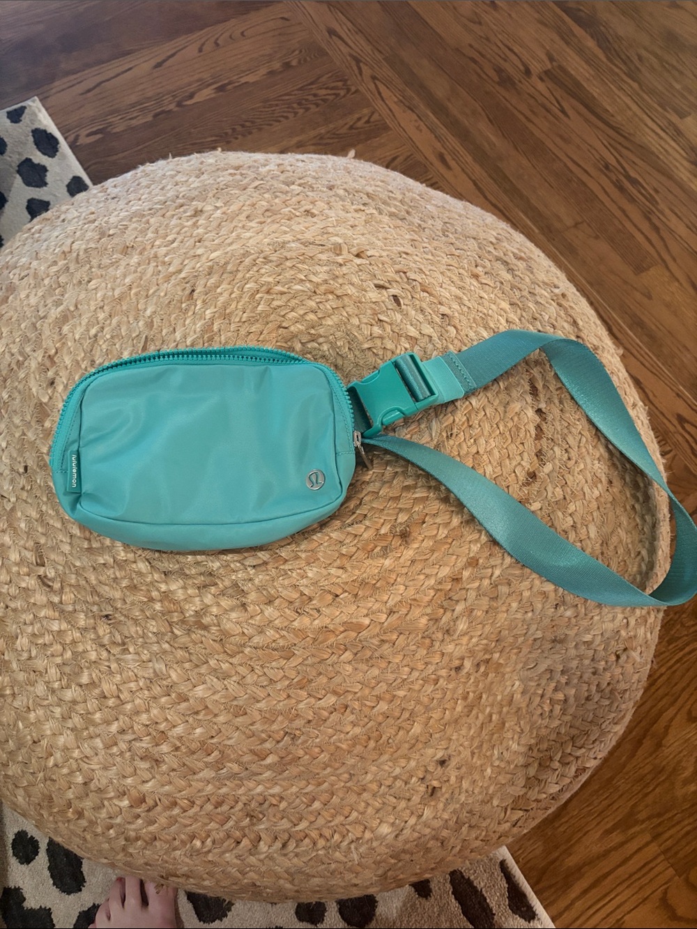 lululemon athletica Teal Crossbody Belt Bag
